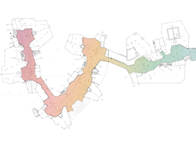 Plattegrond Wayfinding Zandkasteel