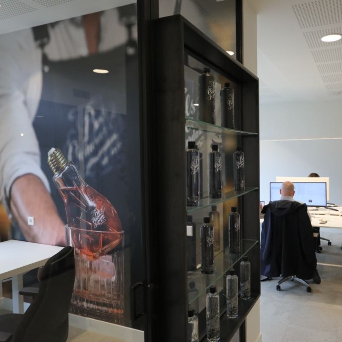 Lucas Bols Bartender Academy restyling door HDV