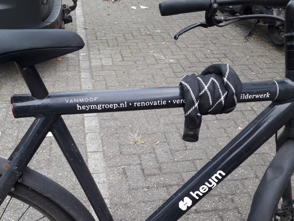 Fiets belettering