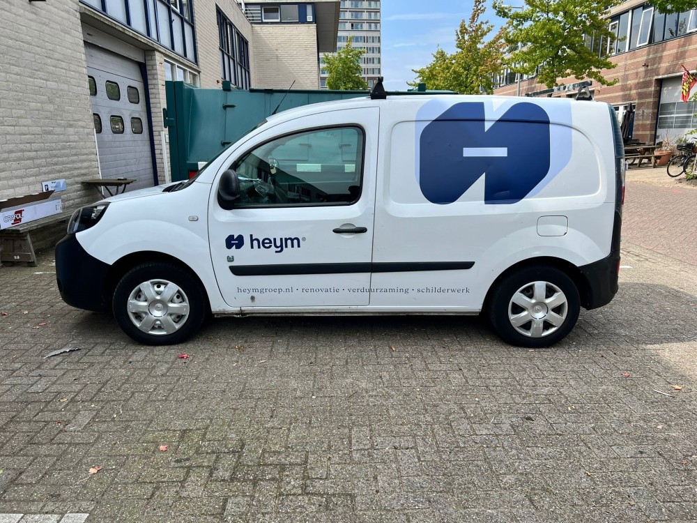 full colour print op bedrijfswagen