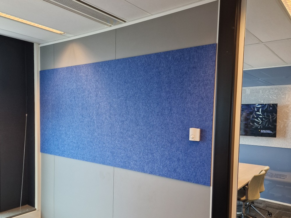 Akoestische panelen en kantoor signing door HDV